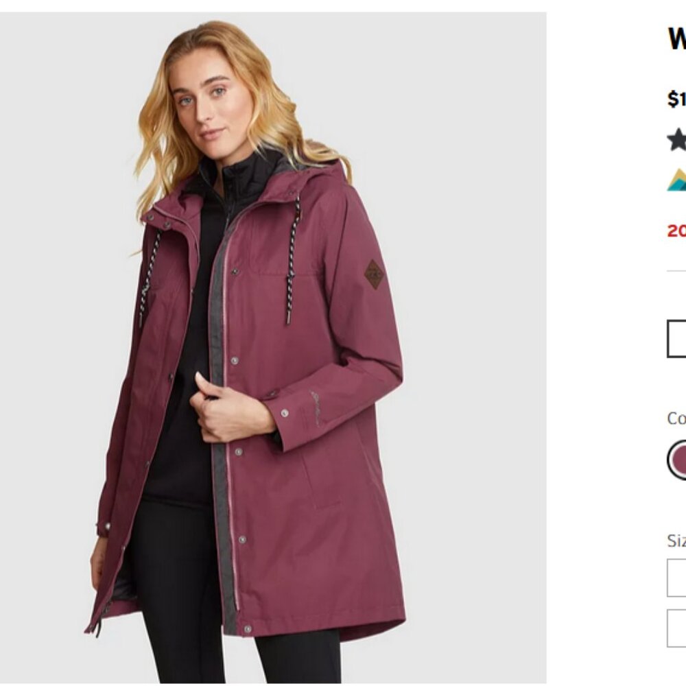 Eddie Bauer Charly Rain Jacket